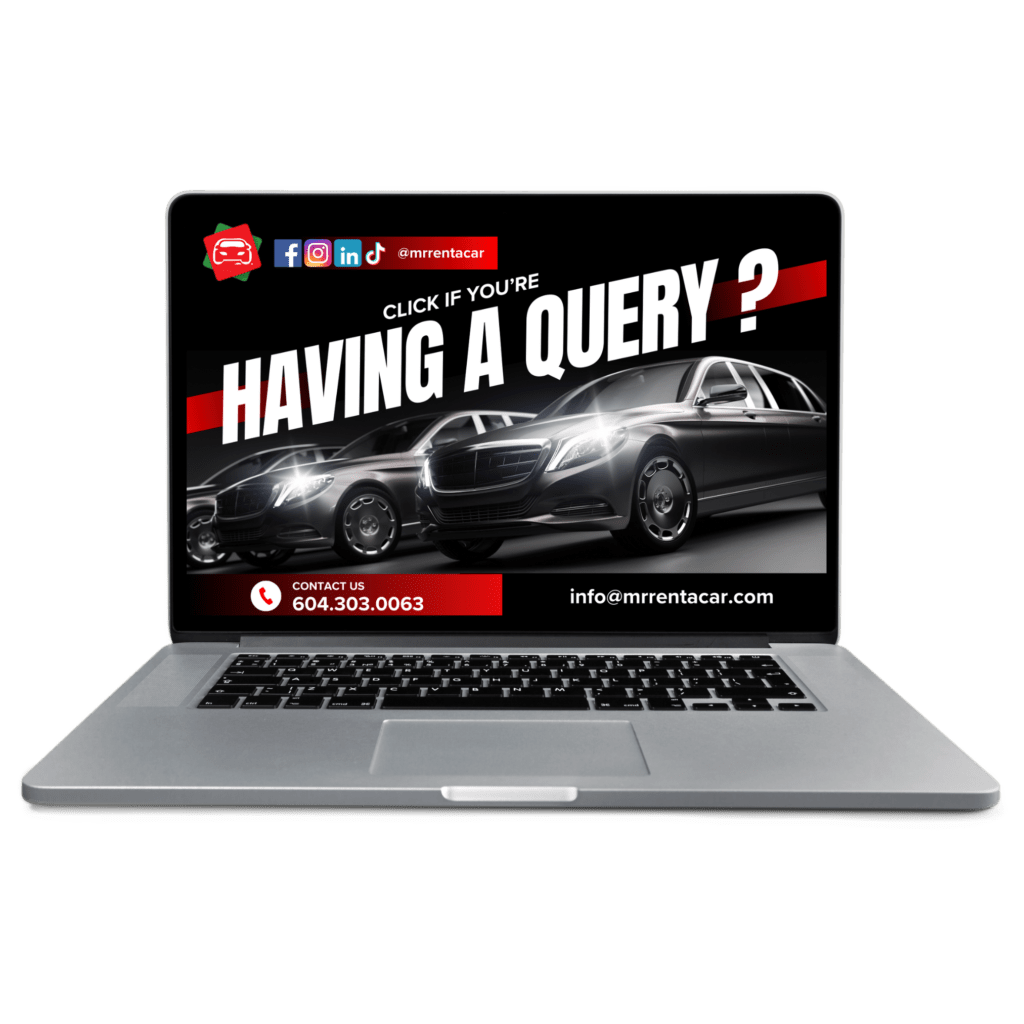 Car rent Mr Rent a Car, founded in 1996, aims to ensure all our customers return home satisfied. We strive to provide the best customer care and quality services. Our operation locations have many vehicles in our inventory ready to serve our customers. We are open seven days a week with many convenient locations throughout Greater Vancouver. We also have an off-site airport location located 5 minutes away. We carry many different types of vehicles, such as cars, vans, luxury cars, and trucks. We also do local/corporate car and truck rentals. We are also open to ICBC, CDI, Family Insurance replacement vehicles. Additionally, we provide free local pick-up and returns. We offer special daily, weekly, monthly, and weekend rates. #Airport Rental