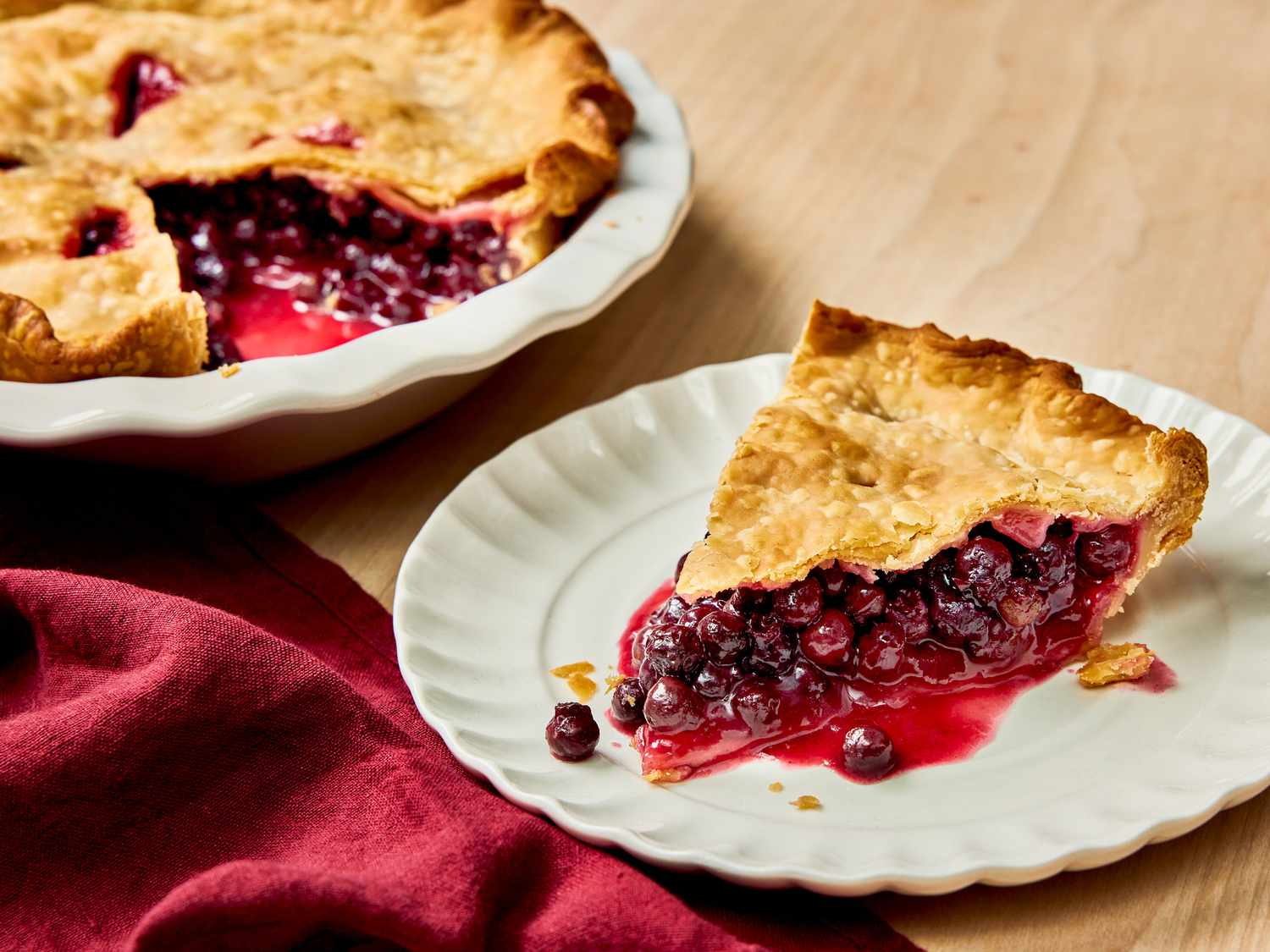 Saskatoon Berry Pie