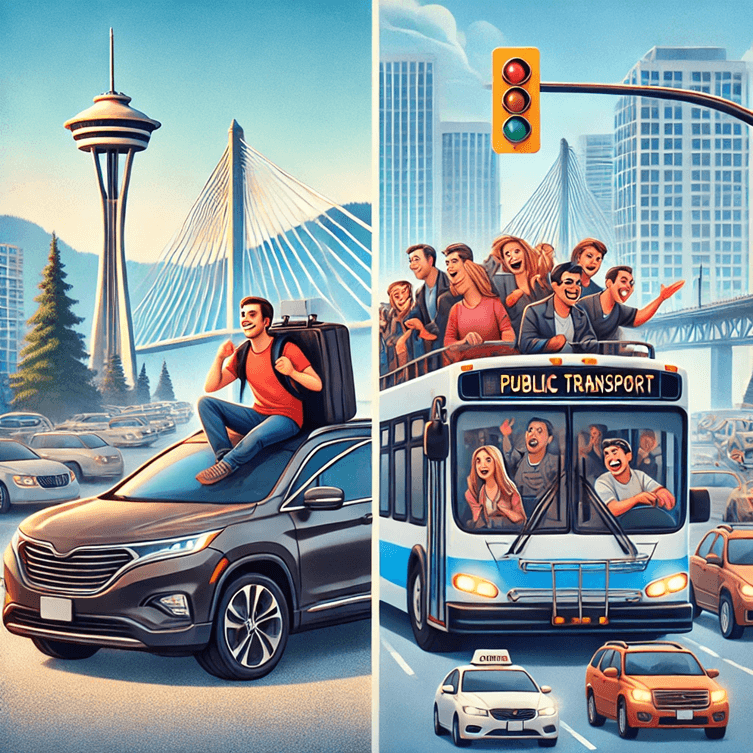 Public Transport VS Car Rental Better in Vancouver 1 Public Transport