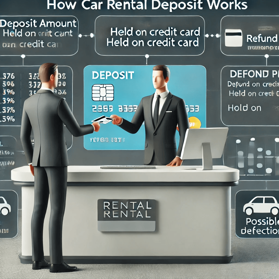 How Does Car Rental Deposit : 5 Things To Know 1 car rental deposit