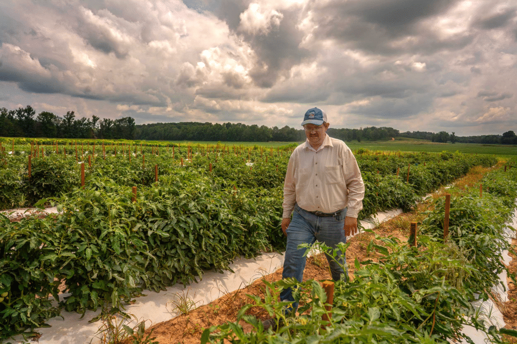 Delta's Agricultural Bounty: Farm Stands and U-Picks by Car 2 agricultural field in Delta