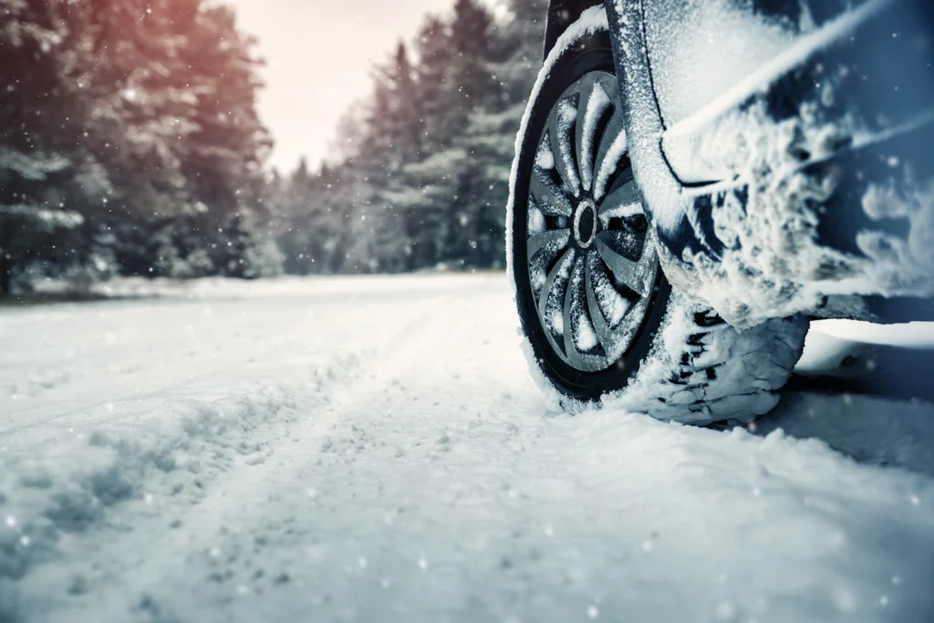 Snow tires in Calagry is very important.