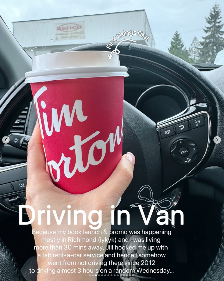Grace chan sharing her experience in Vancouver trip with Mr. Rent A Car