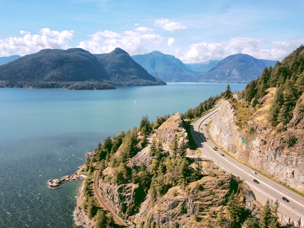 exploring nature with car rental in Vancouver