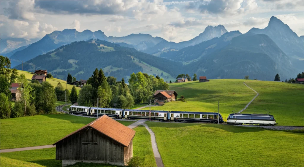 travelling in railways with swiss travel pass