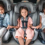 children in the backseat of a car