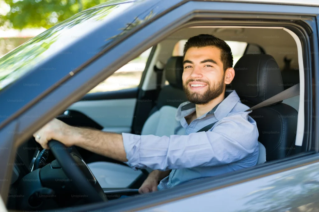 road trip in a rental car