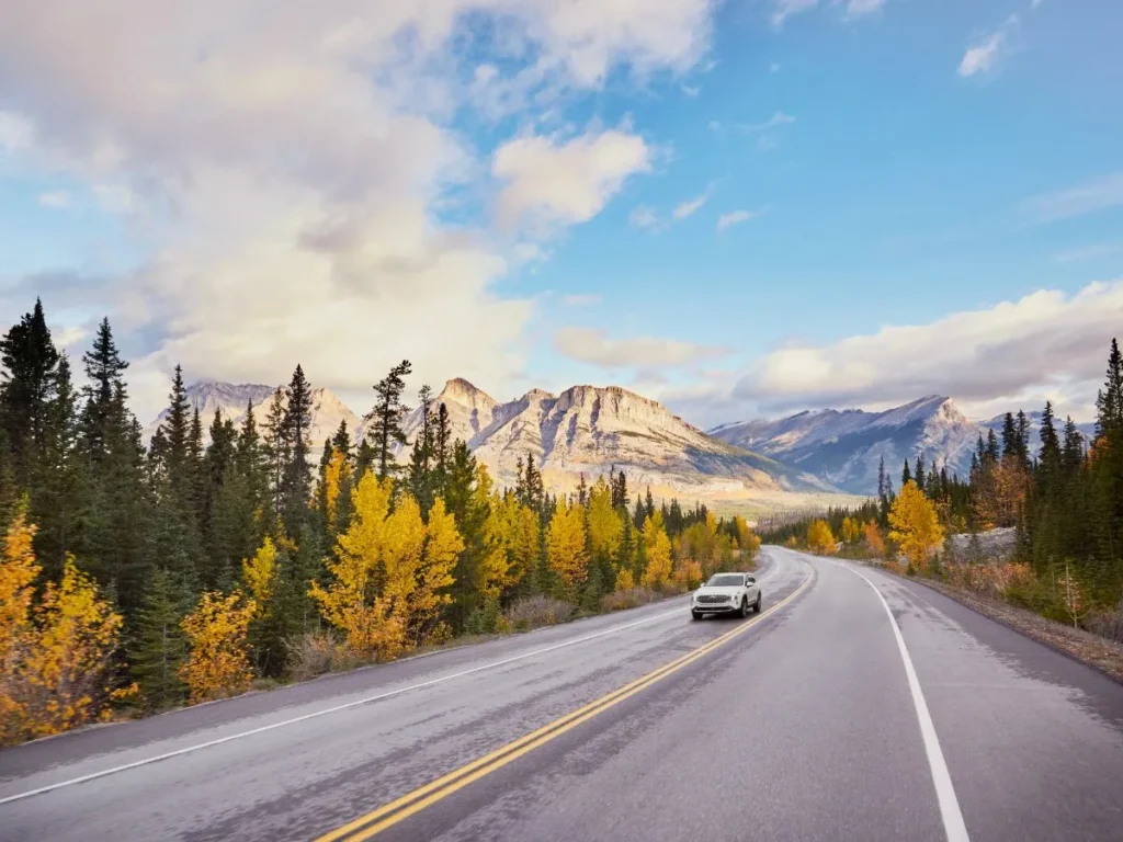 autumn rockies drive The Canadian Rockies are breathtaking — towering peaks, glacier-fed lakes, winding highways that seem to stretch into the clouds. But let’s be real: if you’re heading out on this iconic road trip, the last thing you want is to stop at every second gas station.